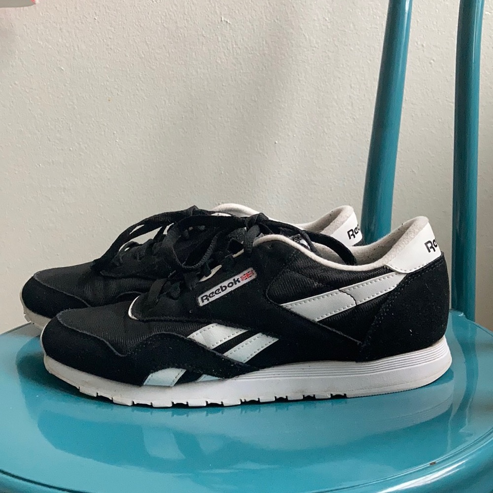 Reebok Classic Nylon- Black 9.5